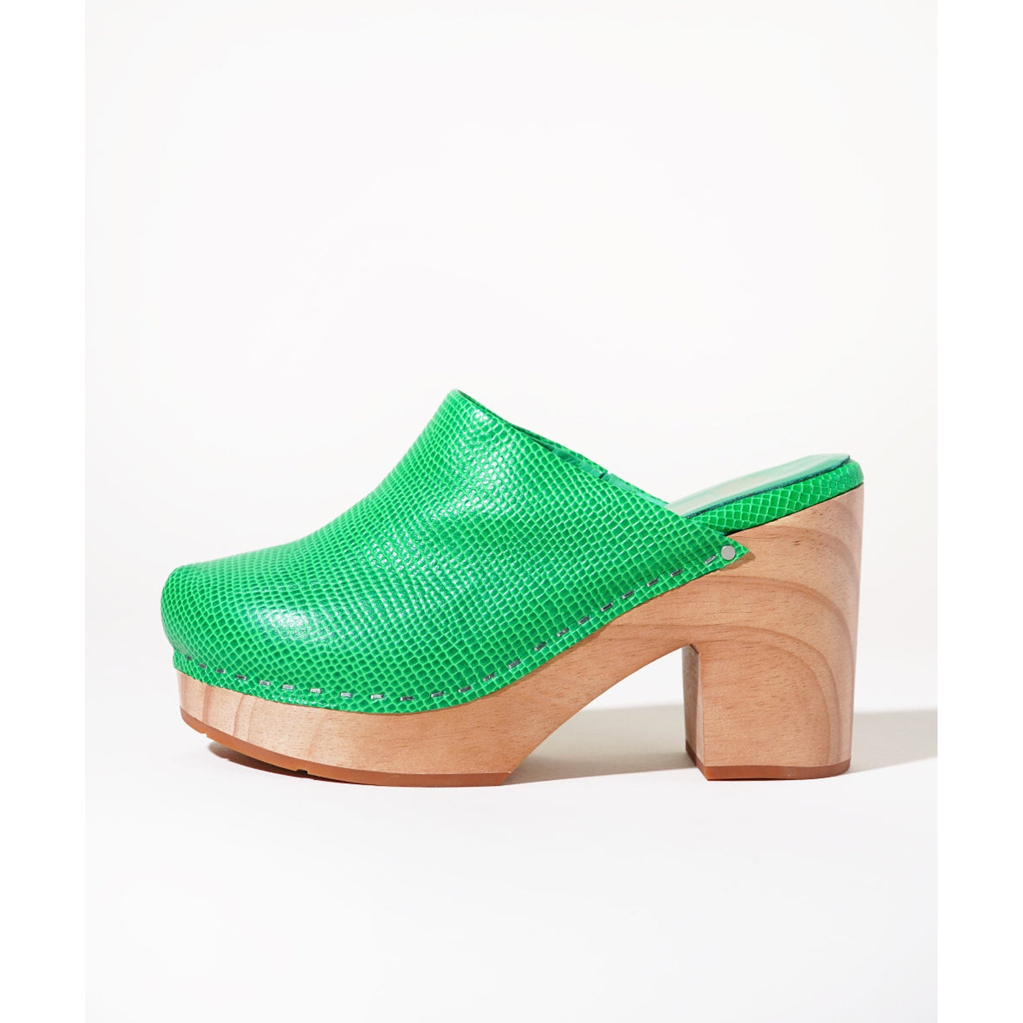 Marlo Chunky Platform Clog | Hot Mint