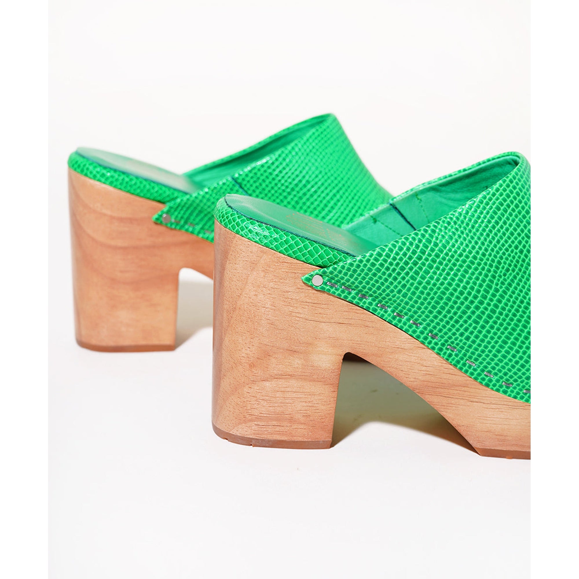 Marlo Chunky Platform Clog | Hot Mint