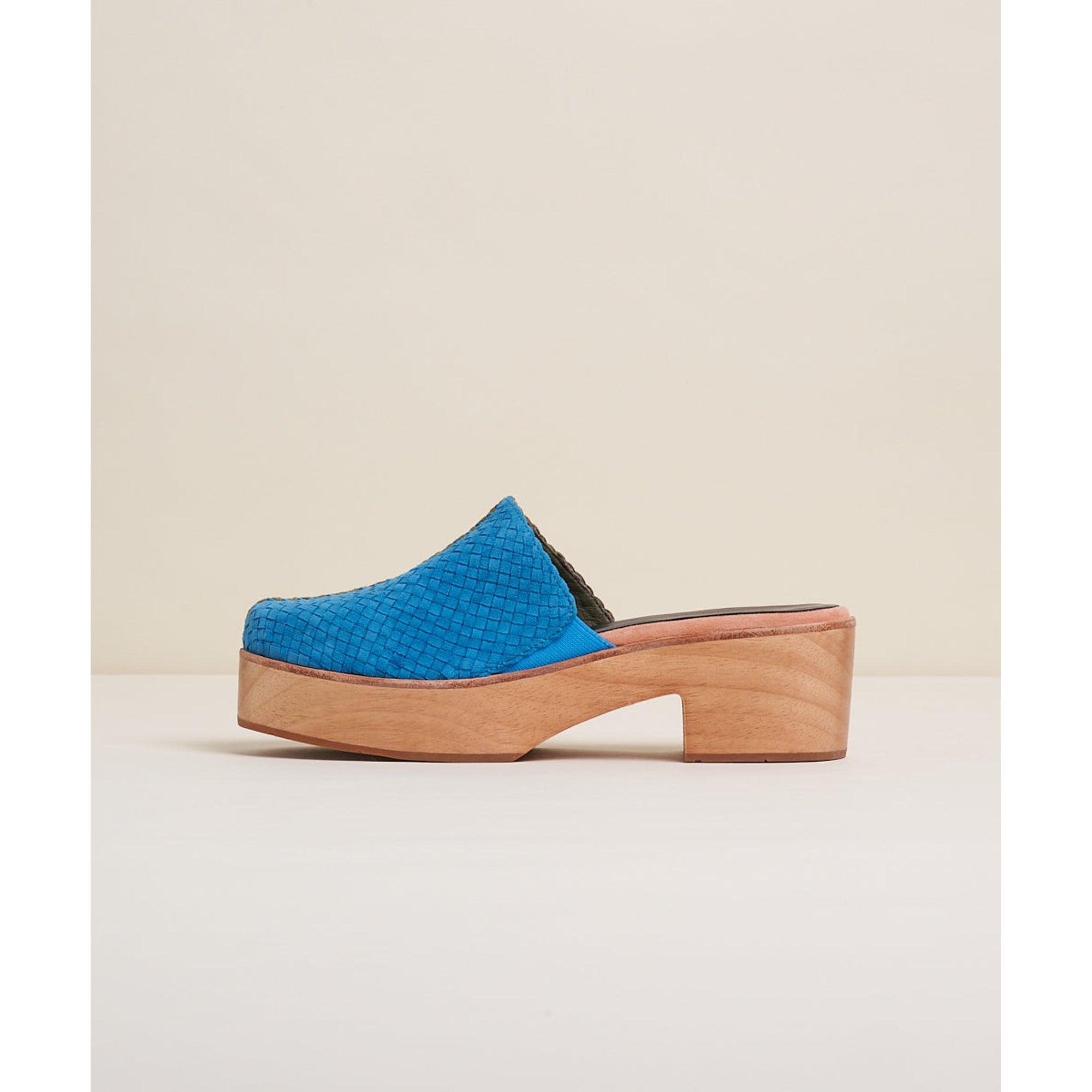 Martino Low Heel Wooden Clog | Nassau