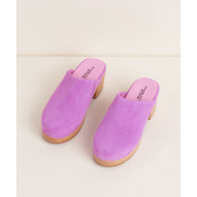 Martino Low Heel Wooden Clog | Orchid