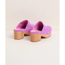 Martino Low Heel Wooden Clog | Orchid