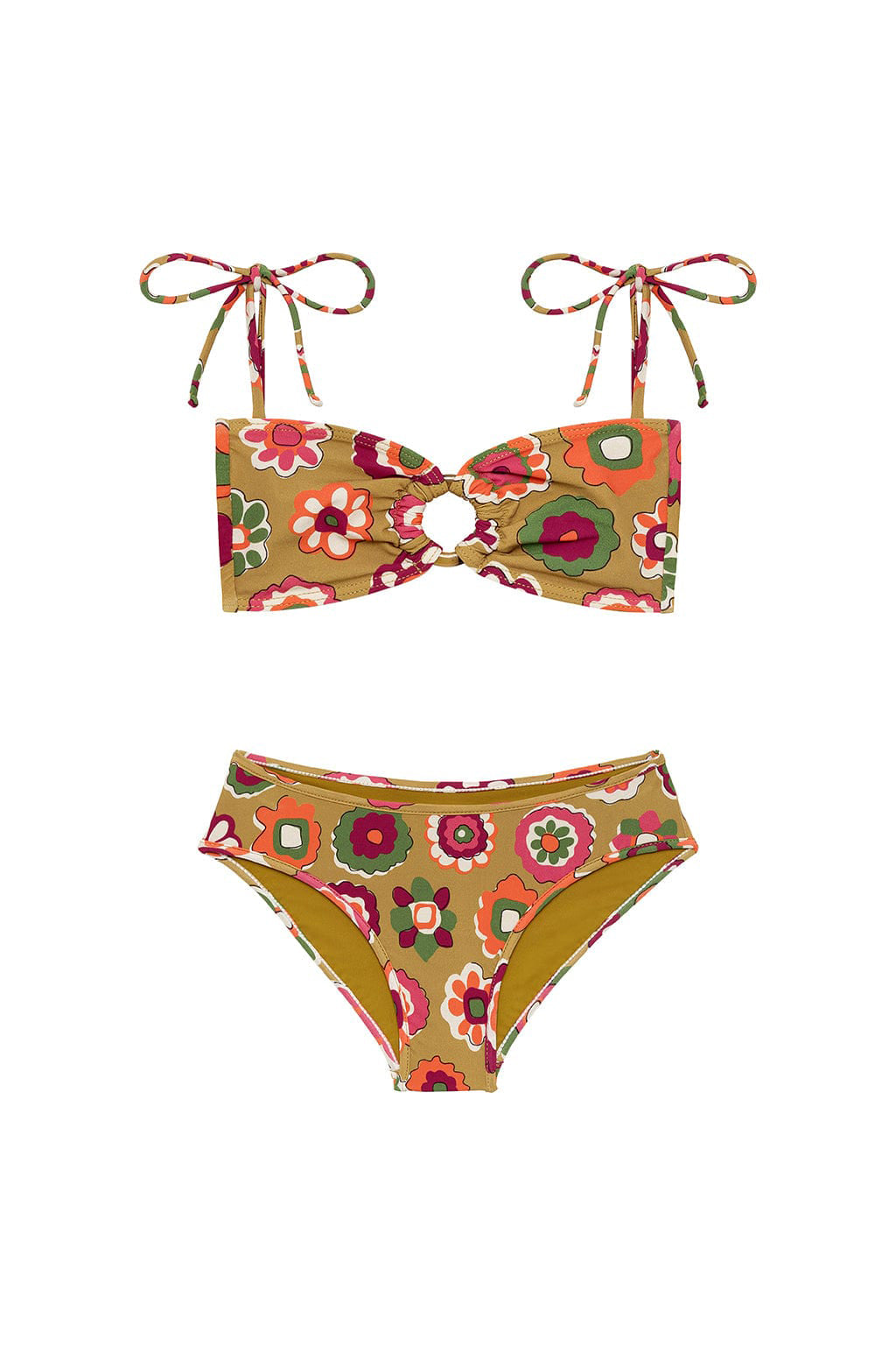 Kids | Tori Bandeau X Lulu Bikini Set | Mazzy Floral