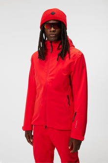 Men | Ace Jacket | Fiery Red