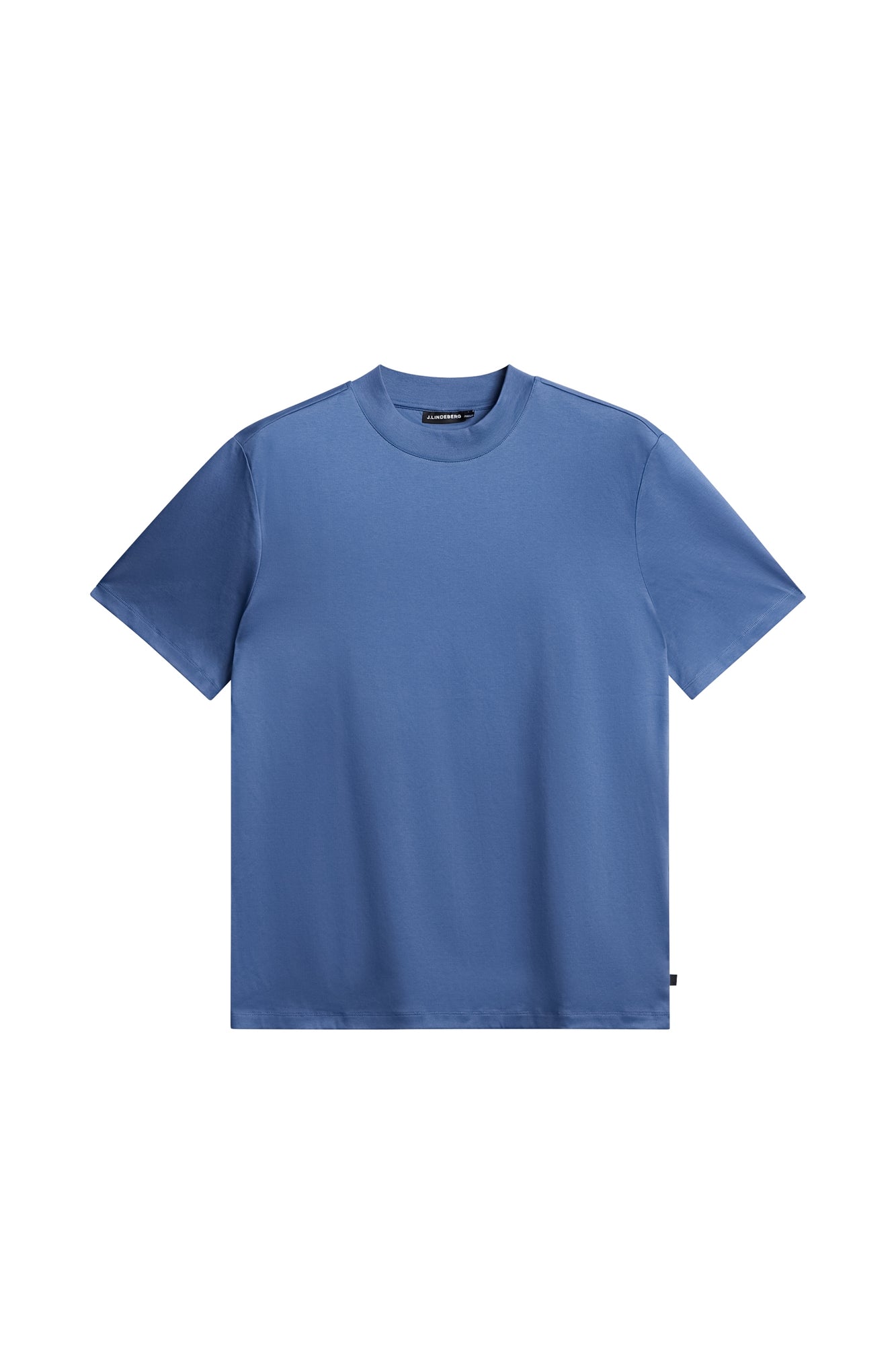 Men | Ace Mock Neck T-Shirt | Bijou Blue