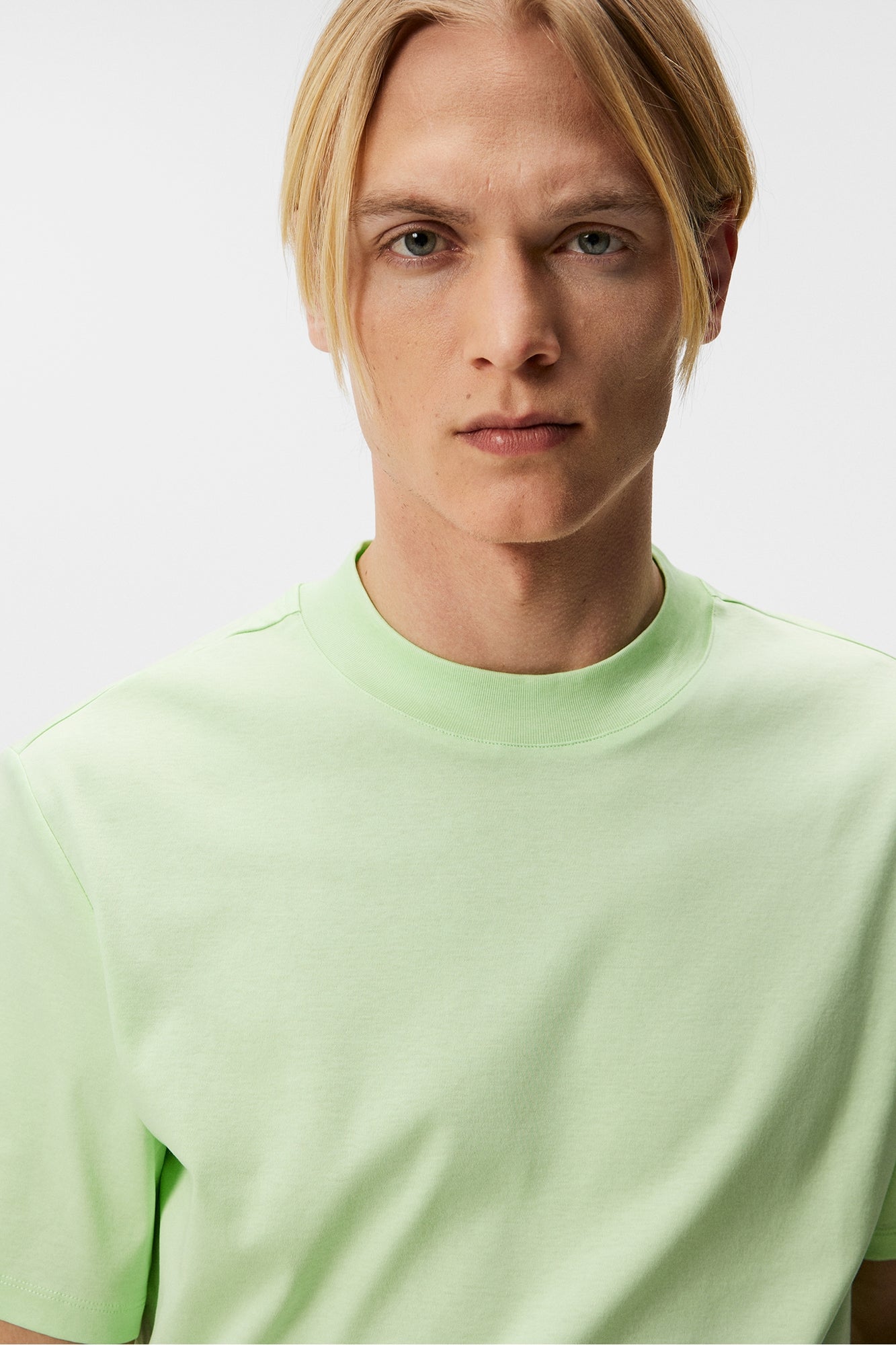 Men | Ace Mock Neck T-Shirt | Paradise Green