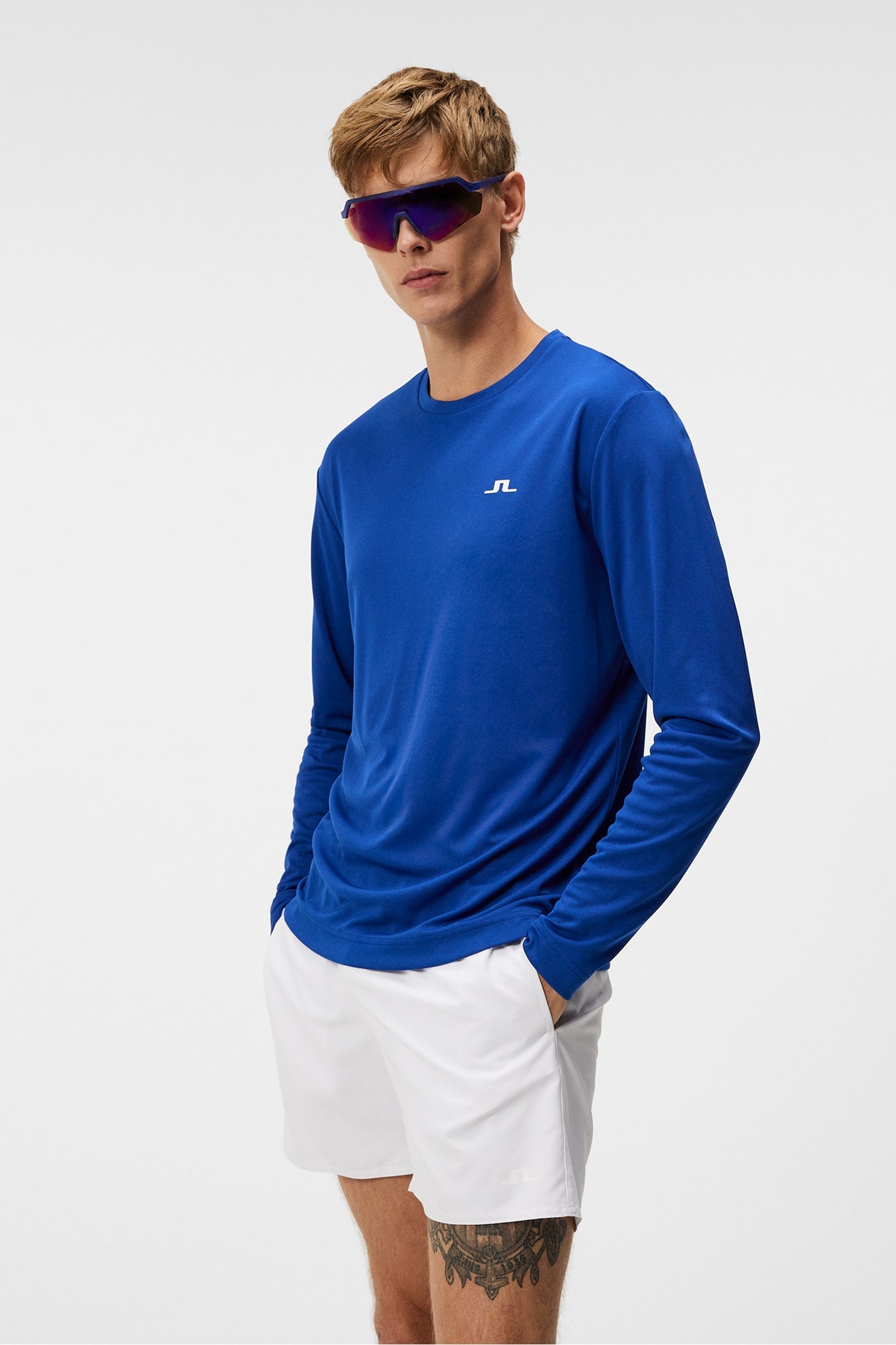 Men | Ade T-Shirt Ls | Sodalite Blue