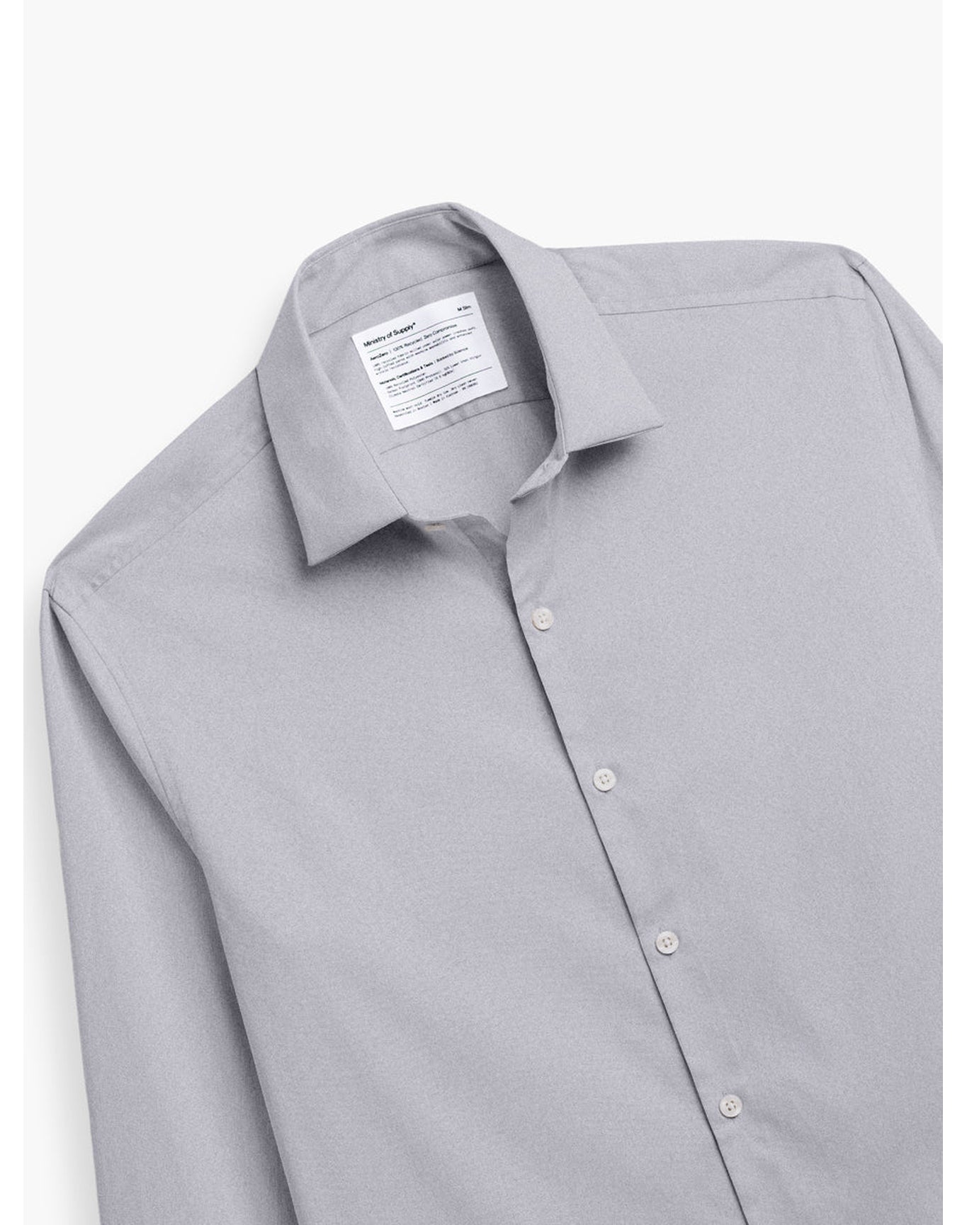 Men | AeroZero Dress Shirt | Light Grey Heather