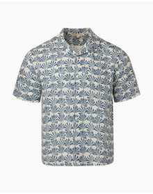 Men | Air Linen Vacation Shirt | Dark Blue