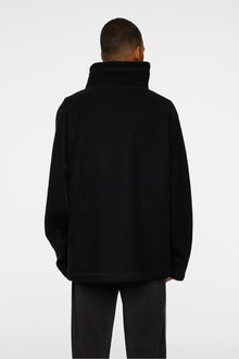 Men | Armond Wool Anorak Sweater | Black