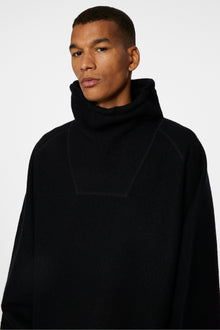 Men | Armond Wool Anorak Sweater | Black