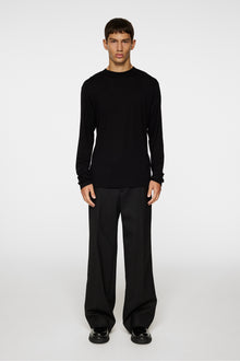 Men | Arnie Mock Neck Ls T-Shirt | Black