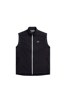 Men | Ash Light Packable Vest | Black