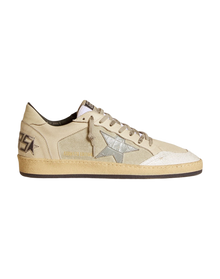 Men | Ball Star Ltd Leather & Suede with Crocodile Print Leather Star | Ice x White x Light Blue x Talco