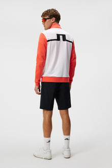 Men | Bennett Mid Layer | Hot Coral