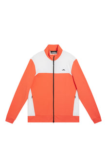 Men | Bennett Mid Layer | Hot Coral