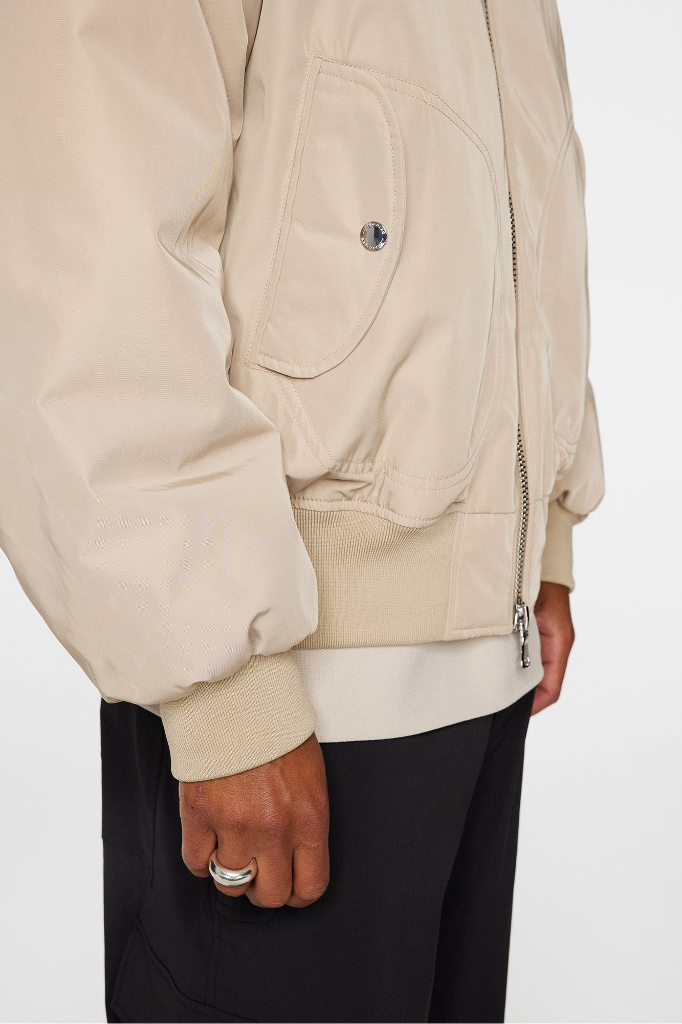 Men | Bradley Bomber Jacket | Moonbeam