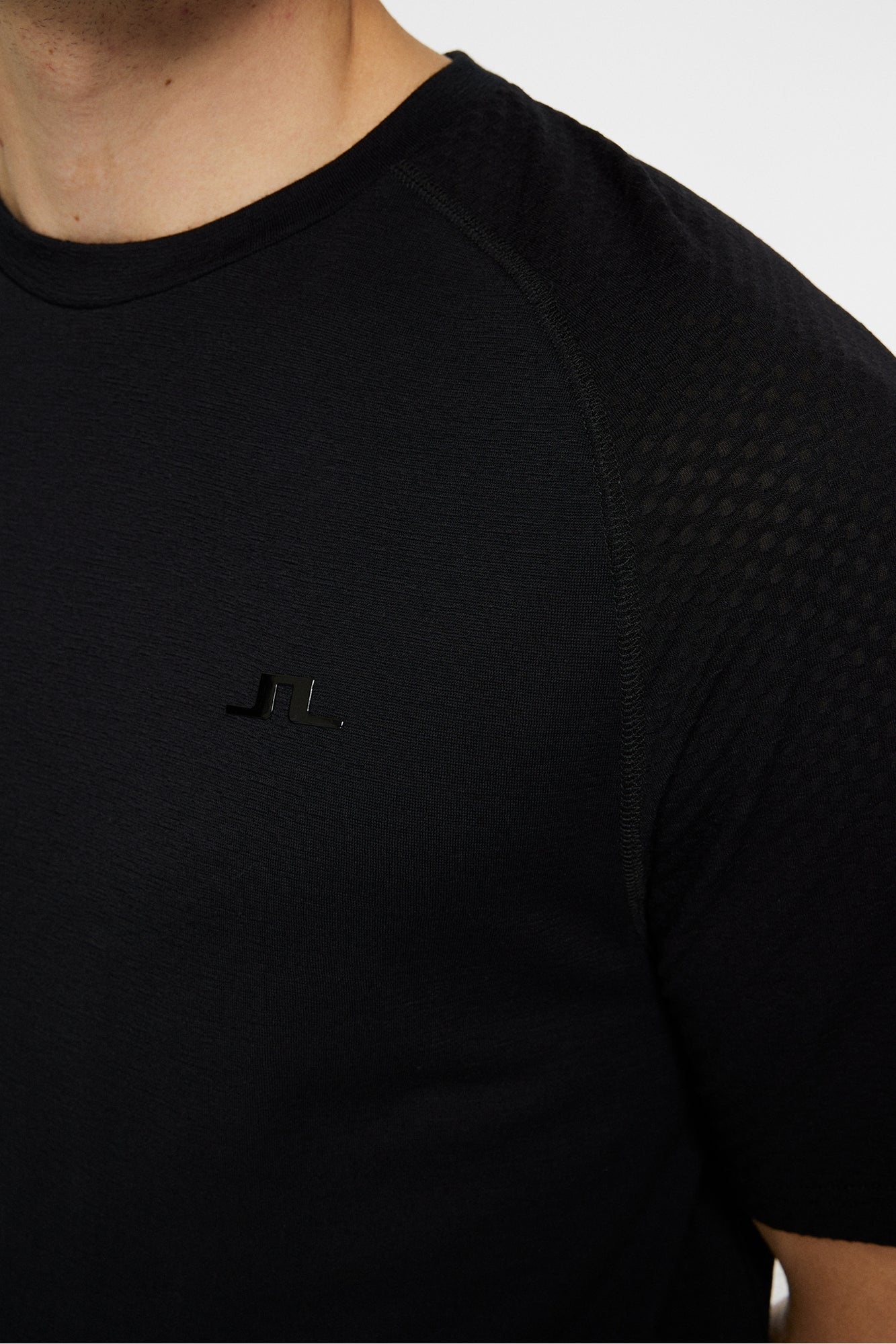 Men | Brent Wool T-Shirt | Black