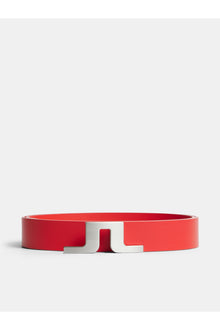 Men | Bridger Leather Belt | Fiery Red