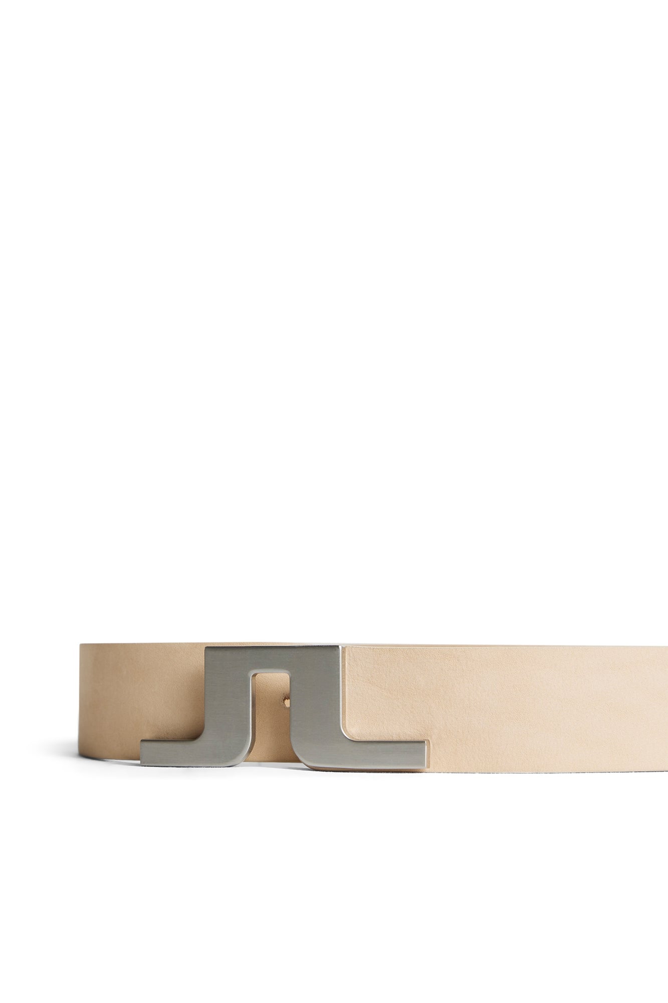 Men | Bridger Nubuck Leather Belt | Moonbeam
