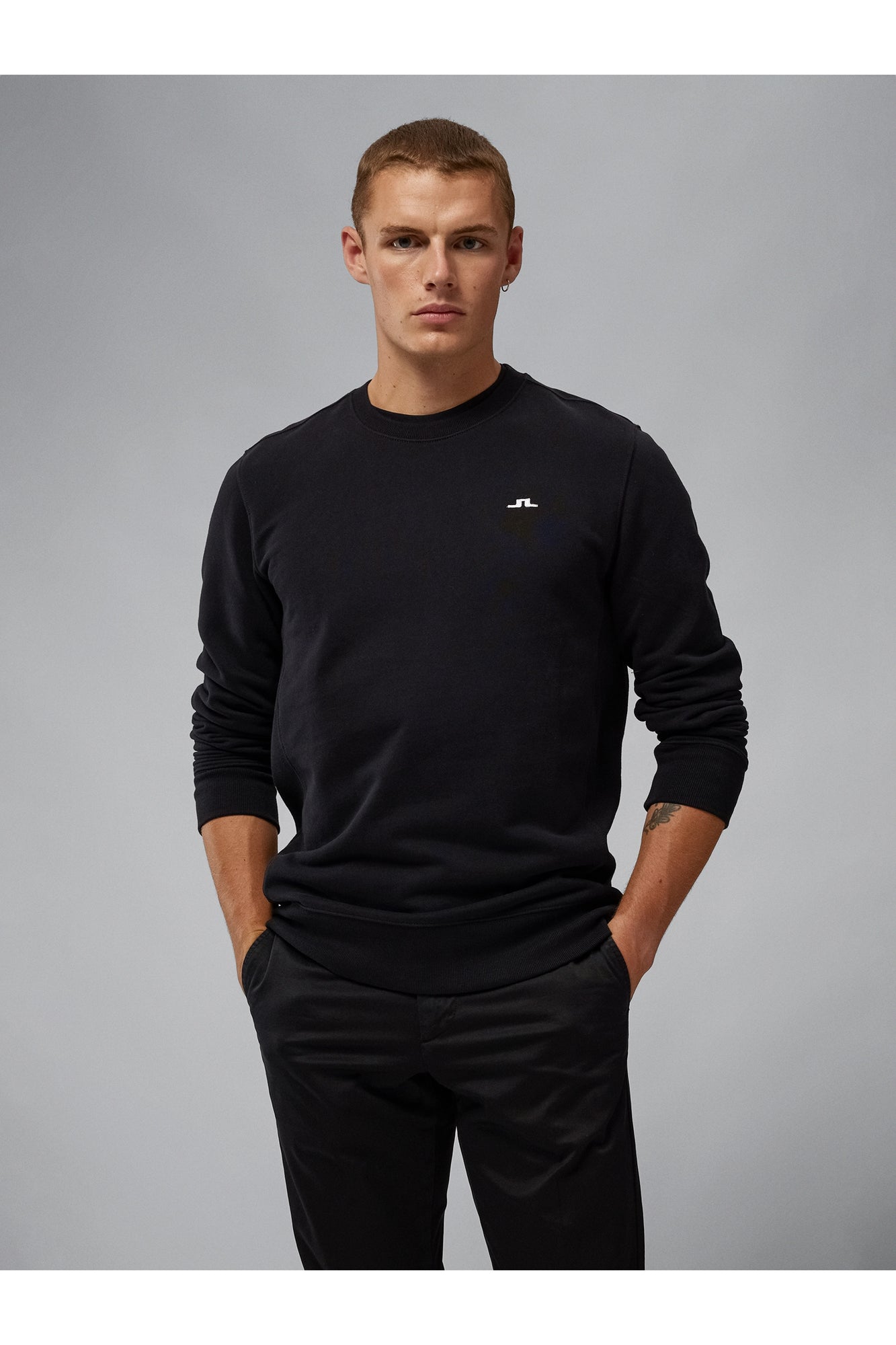 Men | Cal Creneck Sweat | Black