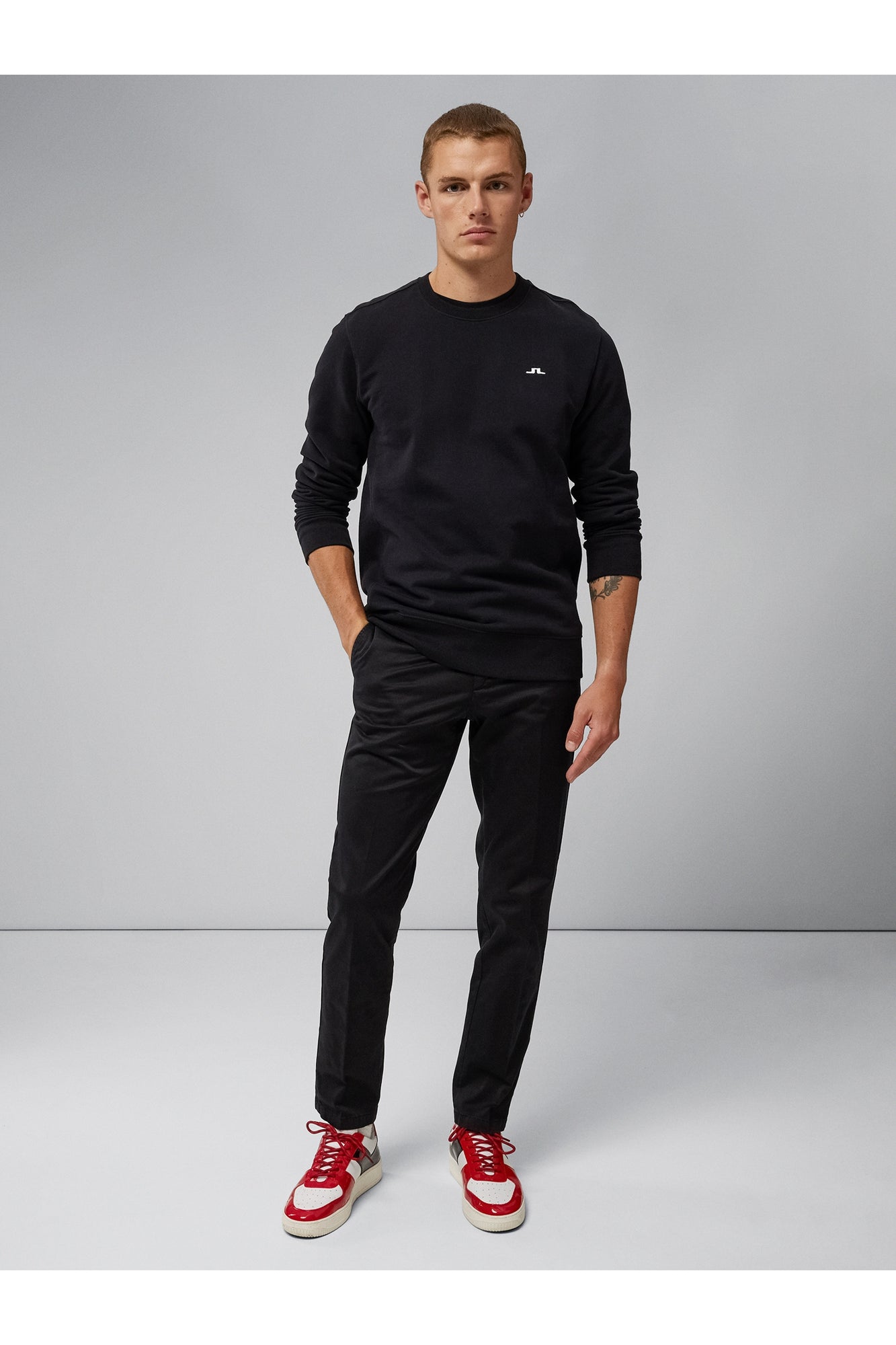 Men | Cal Creneck Sweat | Black