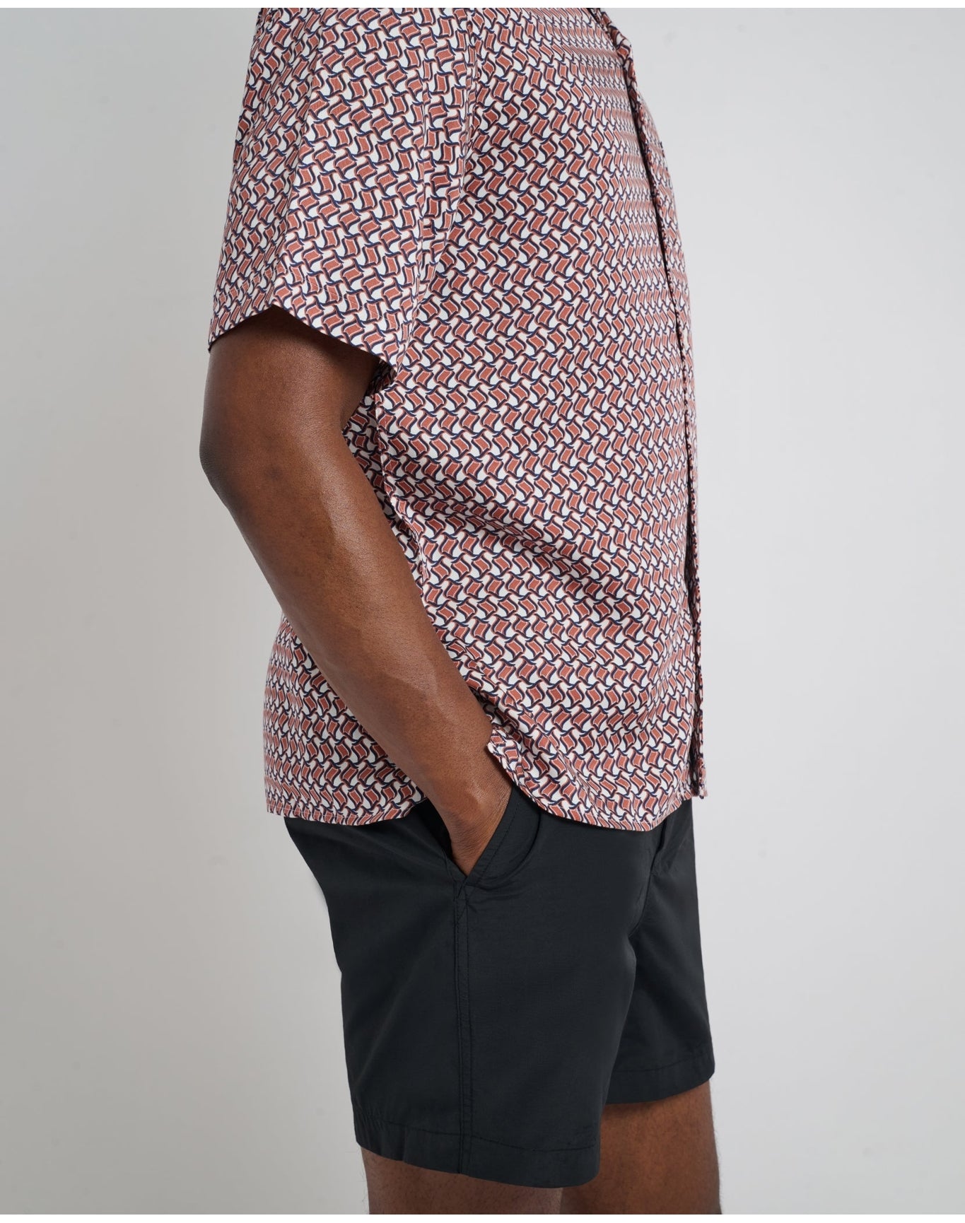 Men | Calder Buckle 5" Swim Trunk | Black