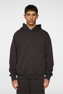 Men | Callan Logo Hoodie | Washed Black