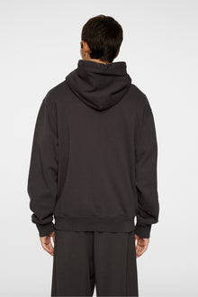 Men | Callan Logo Hoodie | Washed Black