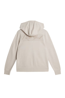 Men | Cameron Hooded Knit Full Zip | Moonbeam