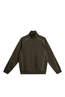 Men | Canter Quarter Zip Sweat | Forest Green