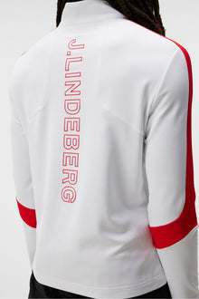 Men | Carl Mid Layer | Fiery Red