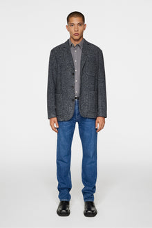 Men | Carlton Cardigan Blazer | Black