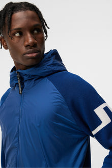 Men | Cascade Hybrid Hood Jacket | Estate Blue