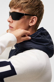 Men | Cascade Hybrid Hood Jacket | JL Navy