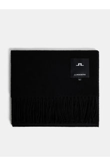Men | Champ Solid Wool Scarf | Black (V2)