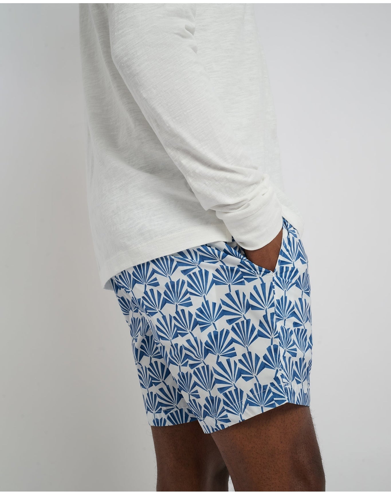 Men | Charles 5" Swim Trunk | Dark Blue