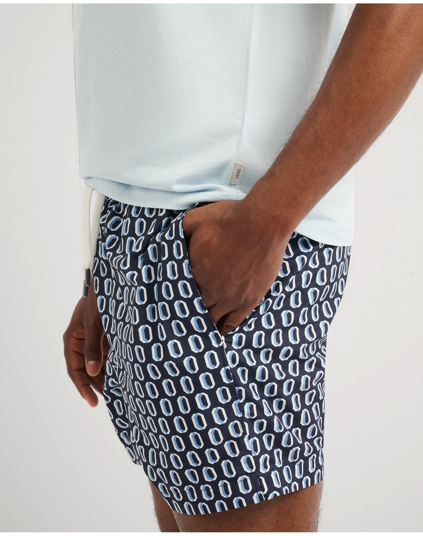 Men | Charles 5" Swim Trunk | Deep Navy VTAG V3