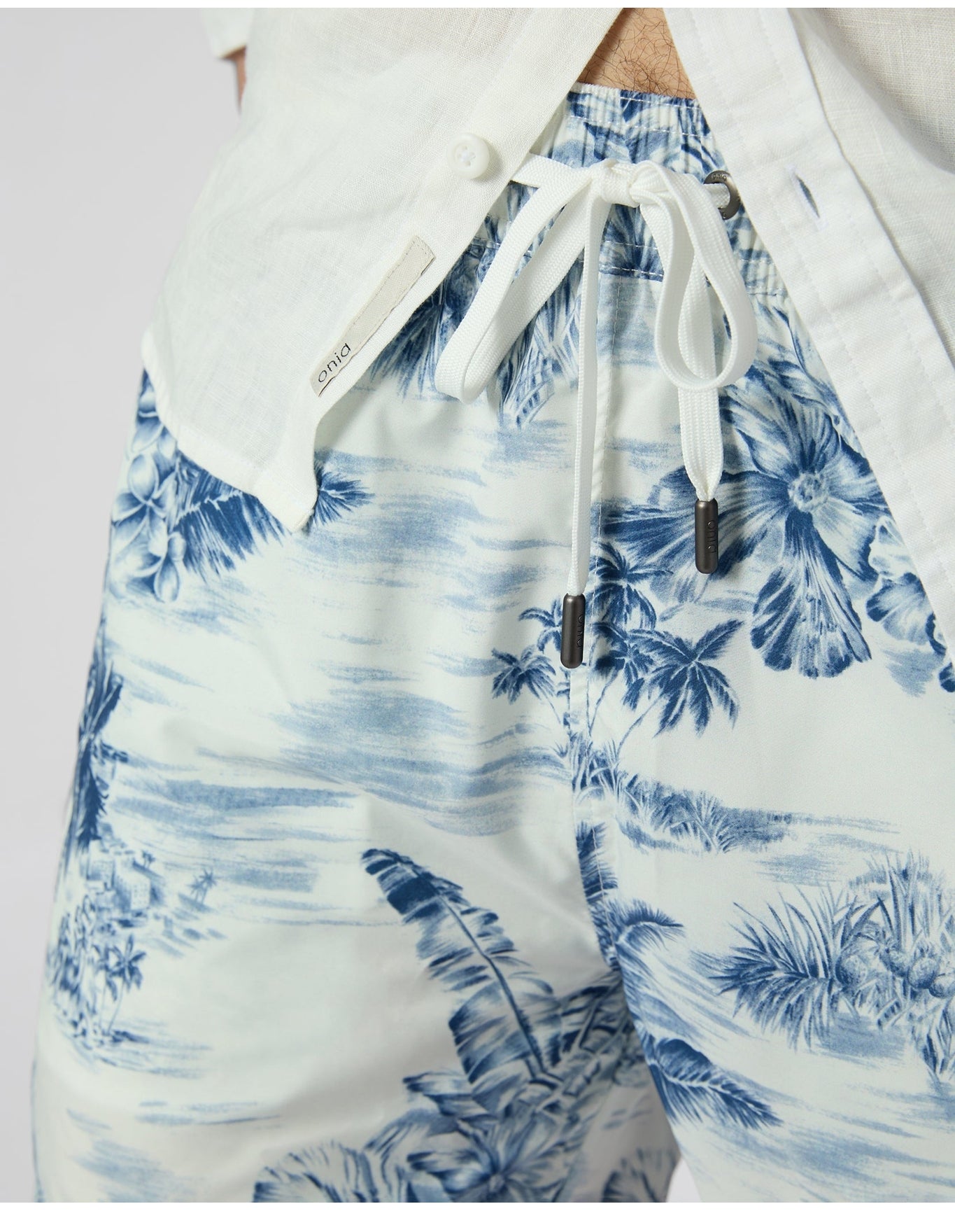 Men | Charles 5" Swim Trunk | White