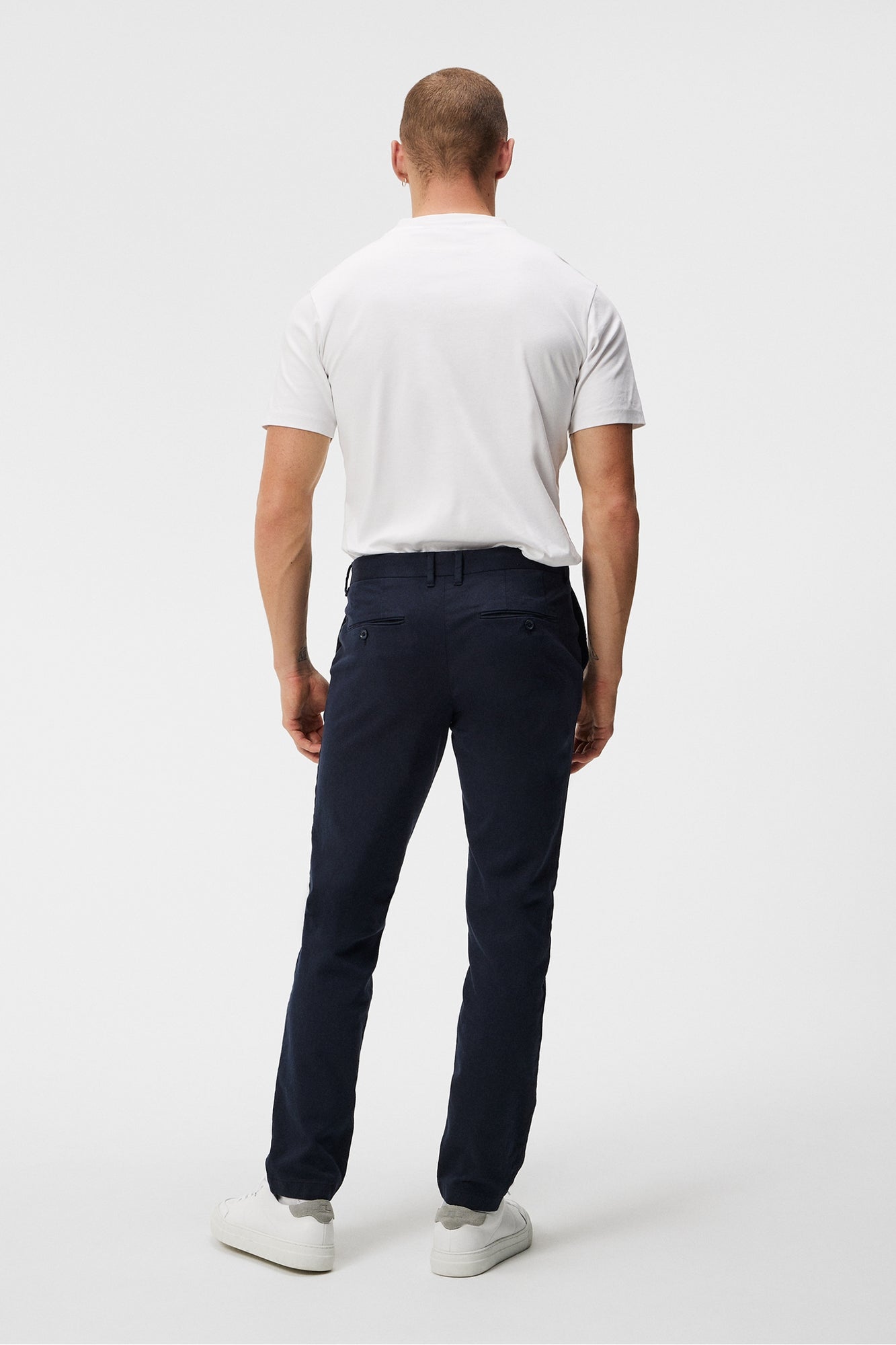 Men | Chaze Flannel Twill Pants | JL Navy