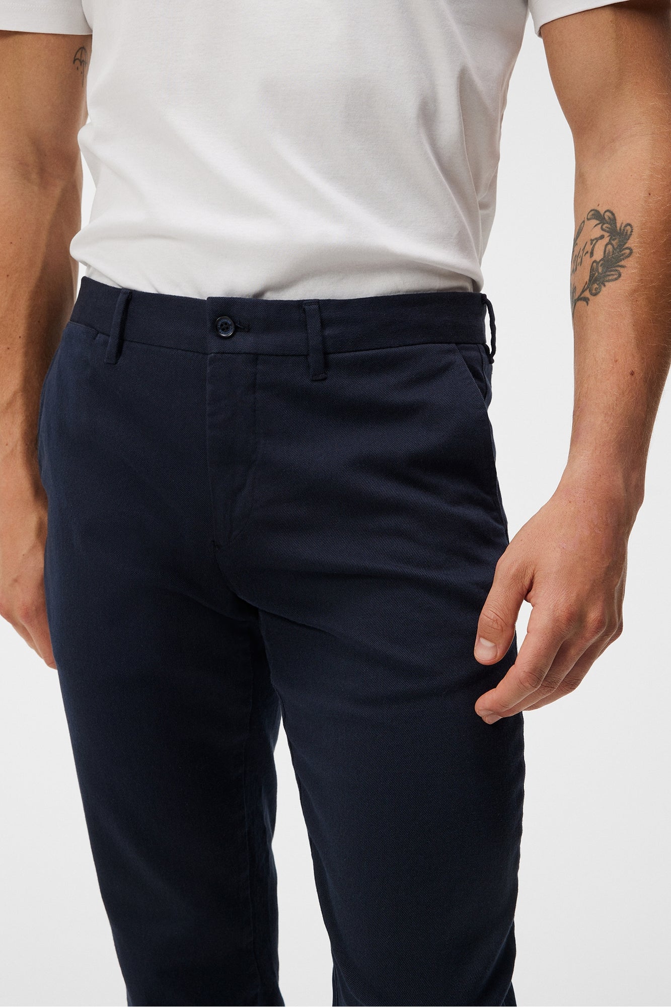 Men | Chaze Flannel Twill Pants | JL Navy