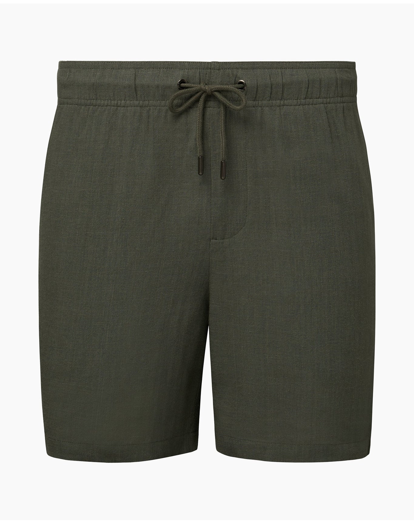 Men | Classic Pull On Linen Short 6In | Agave