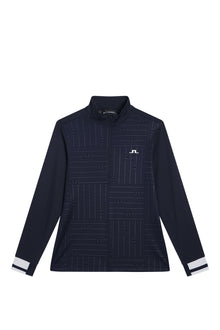 Men | Danny Debossed Mid Layer | JL Navy