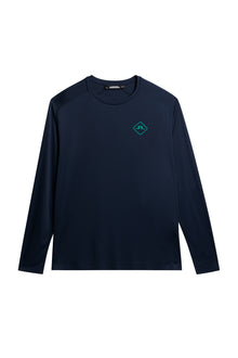 Men | Diamond Long Sleeve Tee | JL Navy