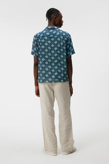 Men | Donso Diamond Boxy Shirt | JL Navy