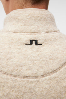 Men | Duncan Wool Fleece Vest | Oyster Gray