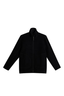 Men | Dustin Wool Fleece Jacket | Black