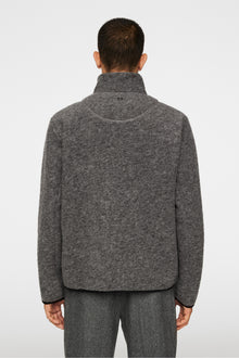 Men | Dustin Wool Fleece Jacket | Light Grey Melange