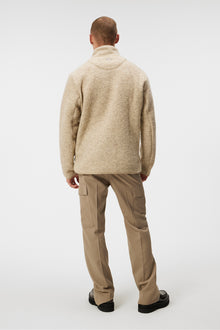 Men | Dustin Wool Fleece Jacket | Oyster Gray