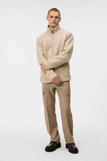 Men | Dustin Wool Fleece Jacket | Oyster Gray