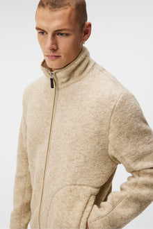 Men | Dustin Wool Fleece Jacket | Oyster Gray